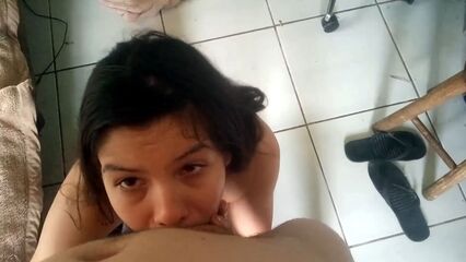 Красивый глубокий качественный минет с проглотом спермы